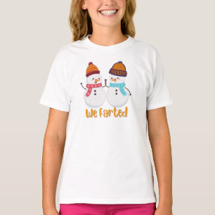 T-shirt Nous avons offert Noël à Snowman