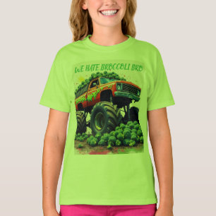 T-shirt Nous détestons le brocoli mec