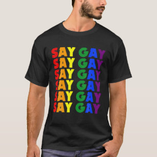 T-shirt Nous disons Gay pride - LGBT Florida Fière Vêtemen