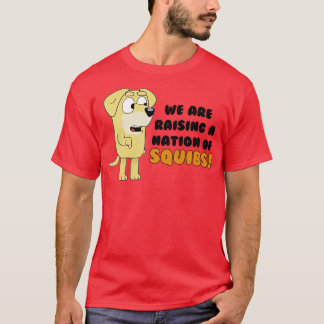 T-shirt nous élevons des écureuils de la nation