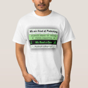 T-shirt Nous en avons marre de protester contre la Chemise