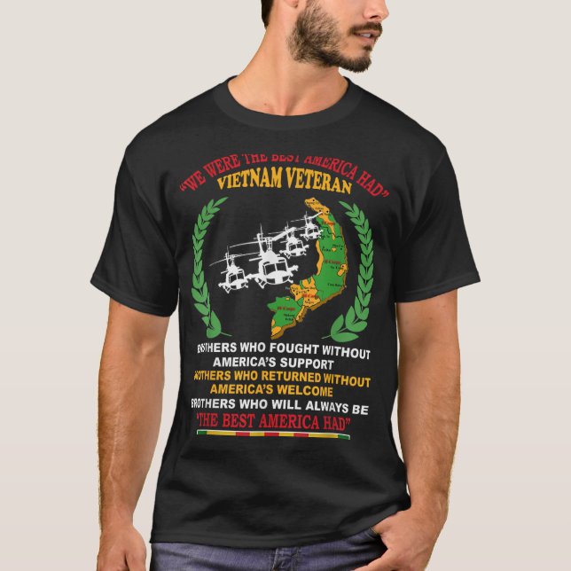 T-shirt Nous Étions Les Meilleurs États-Unis À Avoir Le Vi (Devant)