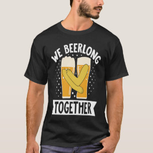 T-shirt Nous fumons ensemble le barbecue grill barbecue vi