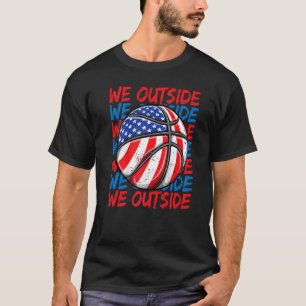 T-shirt Nous Hors Sayings Mèmes Panier américain