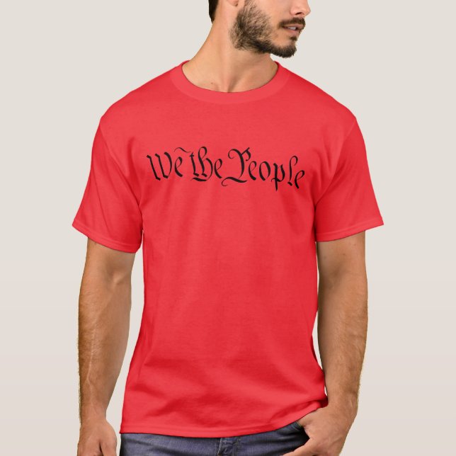 T-shirt Nous la Constitution du Peuple (Devant)