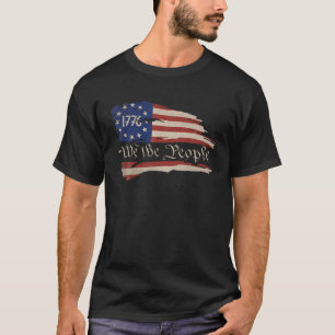 T-shirt Nous Le Peuple 1776 Fondateurs Constitution A