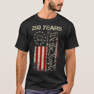 T-shirt Nous Le Peuple 250 Ans Amérique 1776-2026 250e 4t