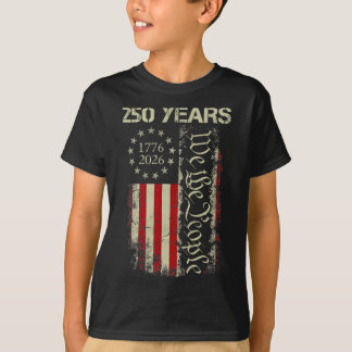 T-shirt Nous Le Peuple 250 Ans Amérique 1776-2026 250e 4t