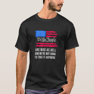 T-shirt Nous Le Peuple La Constitution Américaine Préambul
