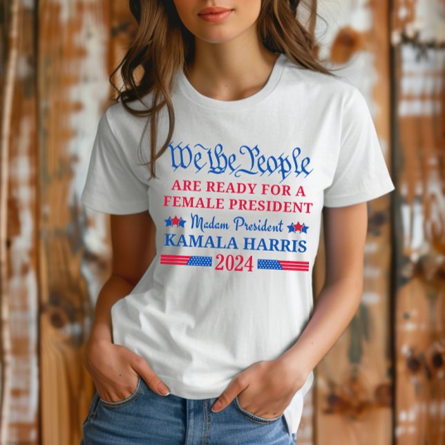 T-shirt Nous le peuple prêt pour Kamala Harris POTUS 2024 (Créateur téléchargé)