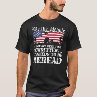 T-shirt Nous, le peuple, sommes en colère, il n'est pas né