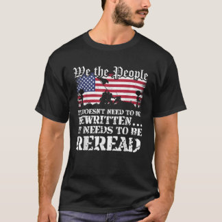 T-shirt Nous, le peuple, sommes en colère, il n'est pas né