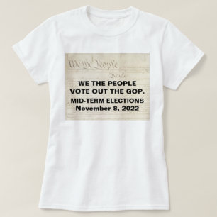T-shirt Nous, le peuple, votons pour les élections de mi-m