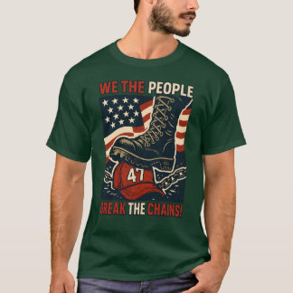T-SHIRT NOUS LES GENS BRISONS LES CHAÎNES