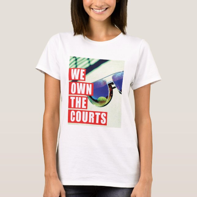 T-shirt Nous Lui Apportons Les Tribunaux (Devant)