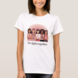 T-shirt Nous Luttons Ensemble Conception de Sensibilisatio