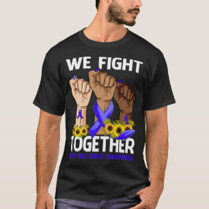 T-shirt Nous luttons ensemble SENSIBILISATION AU VIRUS DU