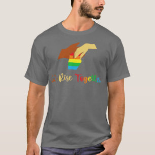 T-shirt Nous montons ensemble LGBT Q Pride Social1