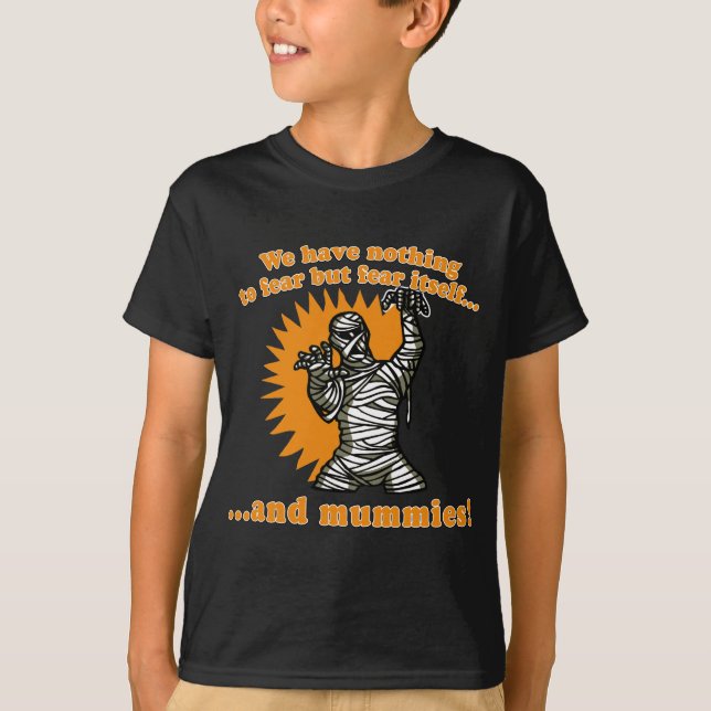 T-shirt Nous n'avons rien à craindre mais se craindre et (Devant)