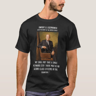 T-shirt Nous ne ferons pas un seul pas en arrière drôle de
