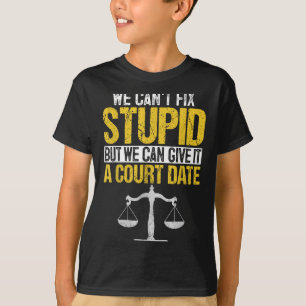 T-shirt Nous ne pouvons pas réparer Stud mais nous pouvons