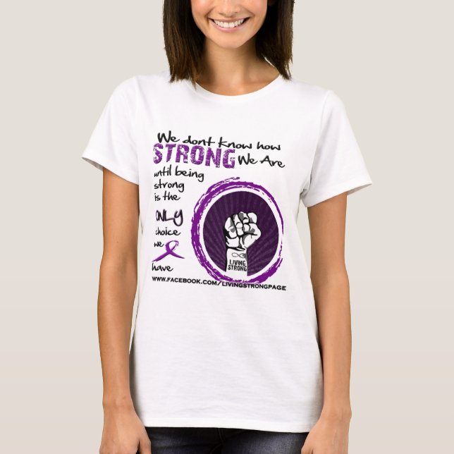 T-shirt Nous ne savons pas nous FORTS sommes (Devant)