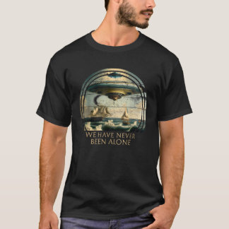T-shirt Nous ne sommes pas les seuls navires Aliens UFO vi