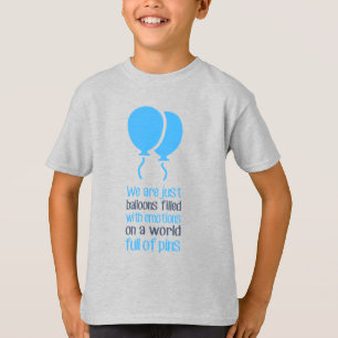T-shirt Nous ne sommes que des ballons