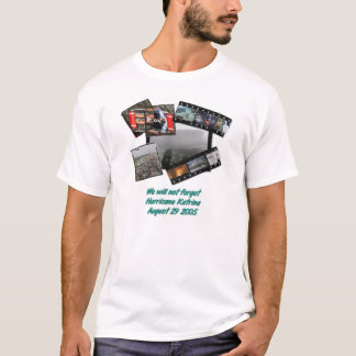 T-shirt Nous n'oublierons pas l'ouragan Katrina