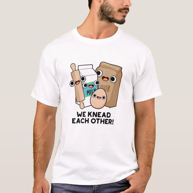 T-shirt Nous Nous Connaissons L'Un L'Autre Drôle Pun À Cui (Devant)