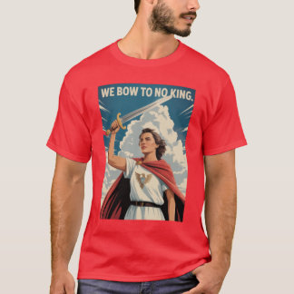 T-shirt Nous Nous inclinons devant le roi