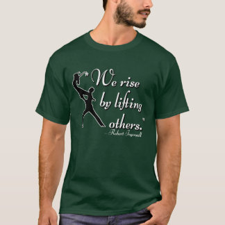 T-shirt Nous nous levons en levant d'autres