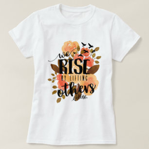 T-shirt Nous nous levons en levant d'autres