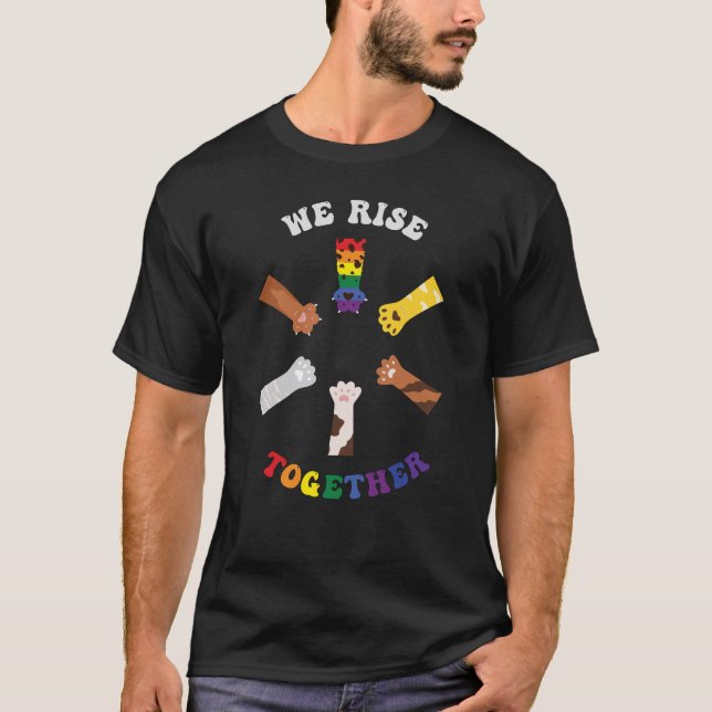 T-shirt Nous nous rassemblons | EMPREINTE DE PATTE | Diver (Devant)