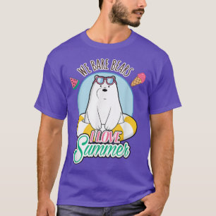 T-shirt Nous Ours Nus Ours Ice Ours Aime Été