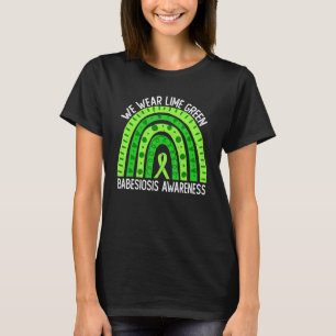 T-shirt Nous Portons De La Lime Vert Pour La Sensibilisati
