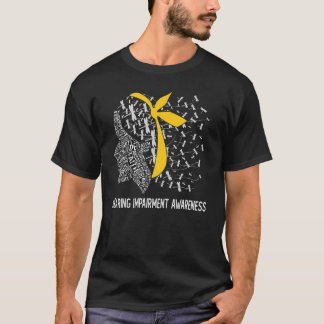T-shirt Nous Portons De L'Argent Et Pour La Sensibilisatio