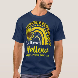 T-shirt Nous portons des ailes jaunes Sarcome Sensibilisat