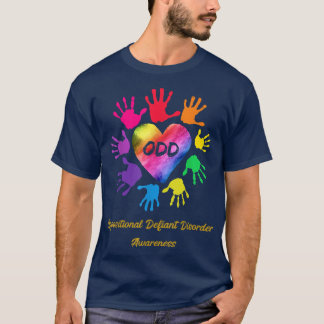 T-shirt Nous Portons des couleurs arc-en-ciel pour la sens