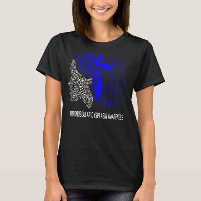 T-shirt Nous Portons Du Bleu Pour La Sensibilisation À La  (Devant)