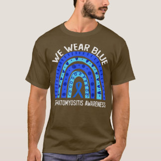 T-shirt Nous Portons Du Bleu Pour La Sensibilisation À La