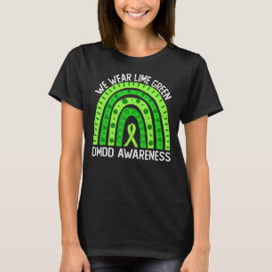 T-shirt Nous Portons Du Vert Lime Pour La Sensibilisation