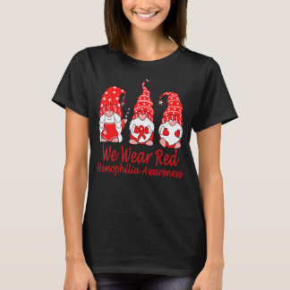 T-shirt Nous Portons Le Rouge Pour La Sensibilisation À L'