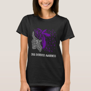 T-shirt Nous Portons Le Violet Pour La Sensibilisation À L