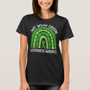 T-shirt Nous Portons Vert Pour La Sensibilisation À La Gas