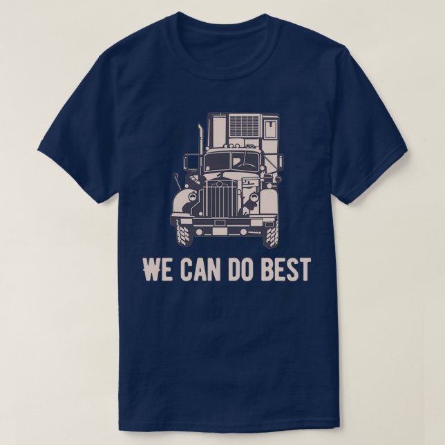 T-shirt Nous pouvons faire de notre mieux (Design devant)