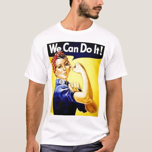 T-shirt Nous pouvons le faire ! (Devant)
