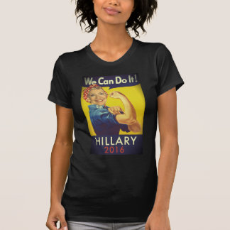 T-shirt Nous pouvons le faire, Hillary pour le président !