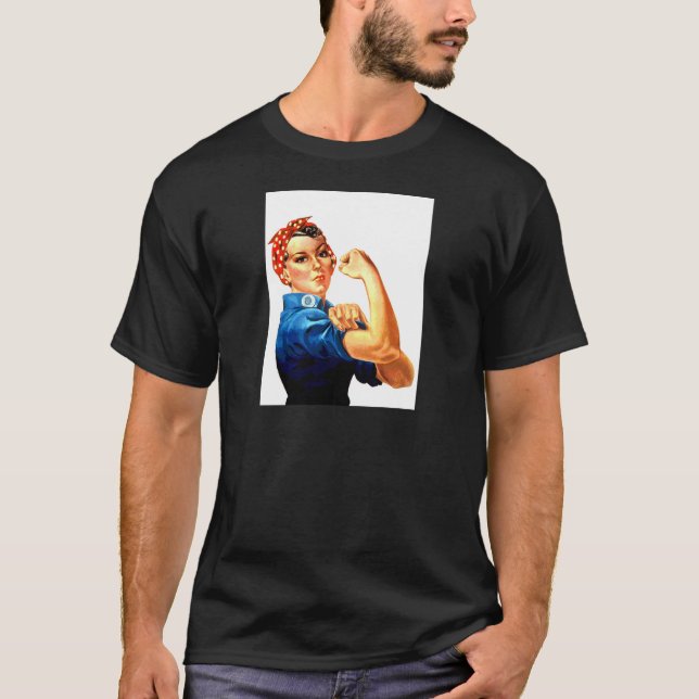 T-shirt Nous pouvons le faire Rosie la propagande 2ÈME GUE (Devant)
