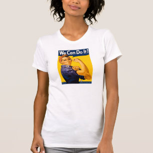 T-shirt Nous pouvons le faire ! Rosie vintage le rivoir
